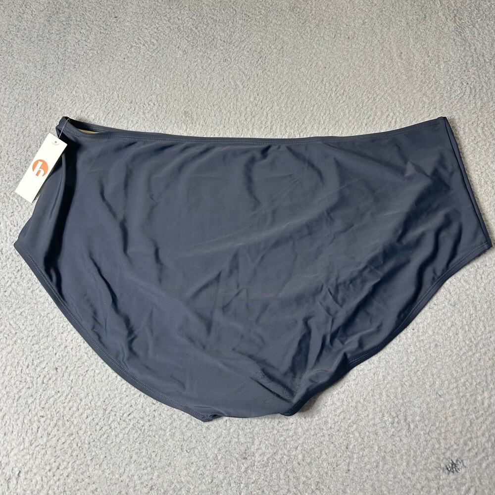 New Honey Mark Swim Bottoms High Waist Full Coverage Gray‎ 5XL - Picture 2 of 6